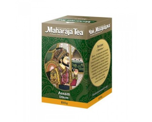 Чай Чёрный Листовой Байховый Ассам Диком Maharaja 100 г